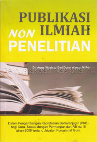 Image of Publikasi Ilmiah Non Penelitian