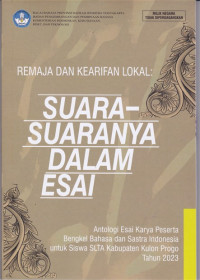 Image of Remaja dalam Kearifan Lokal: suara-suaranya dalam esai