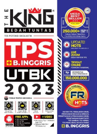 Image of The King Bedah Tuntas Tes Potensi Skolastik TPS + B. Inggris UTBK 2023